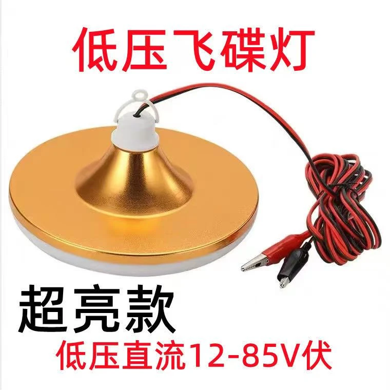 夜市摆摊光源12V48V伏60V电动车三轮车LED灯泡低压电瓶灯