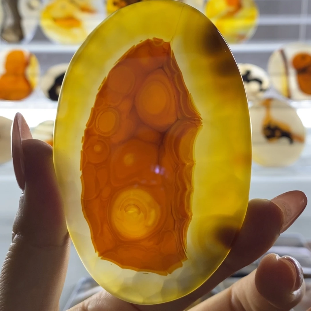 玛瑙/玉髓合金颈饰