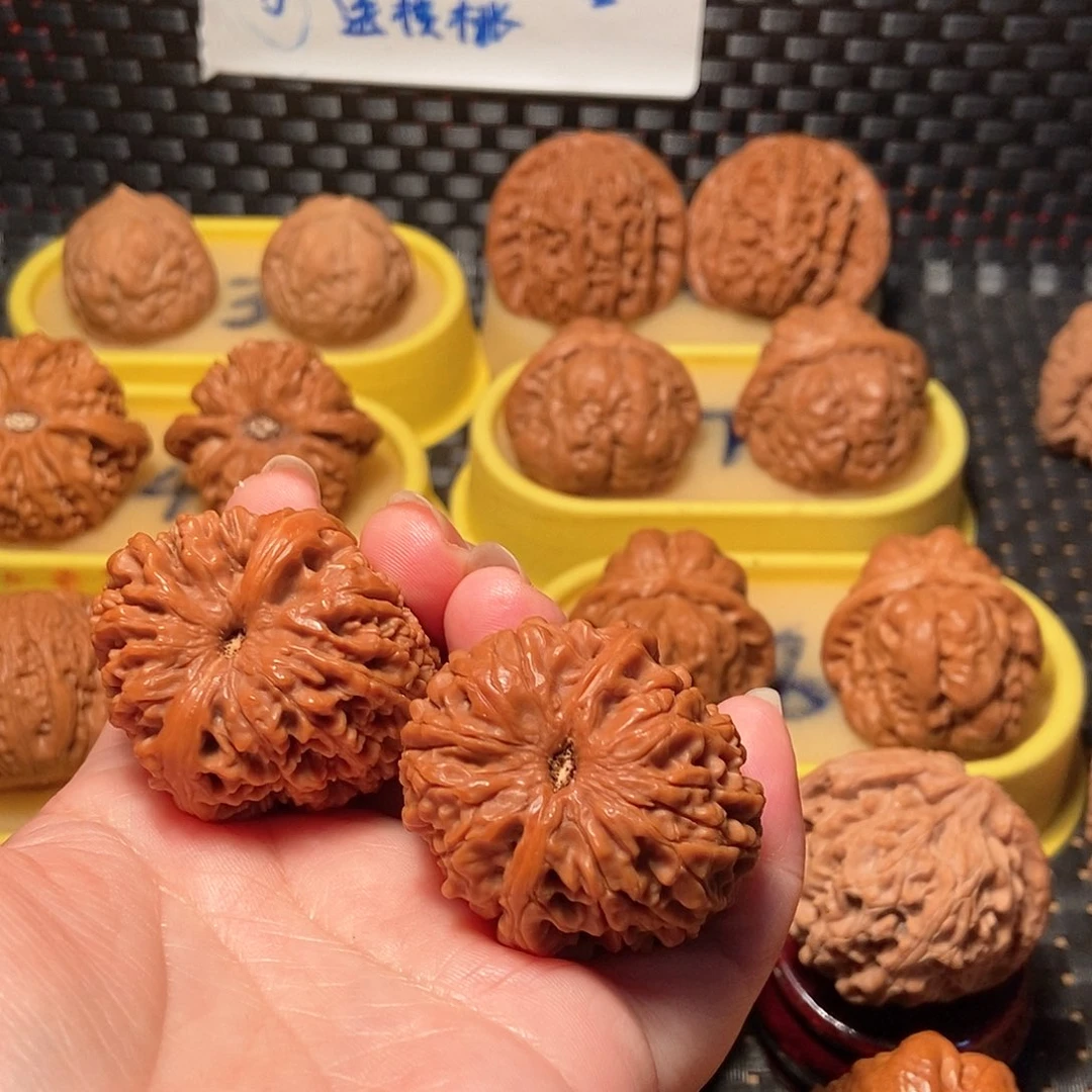 高***爸吊坠文玩核桃大蒜头02