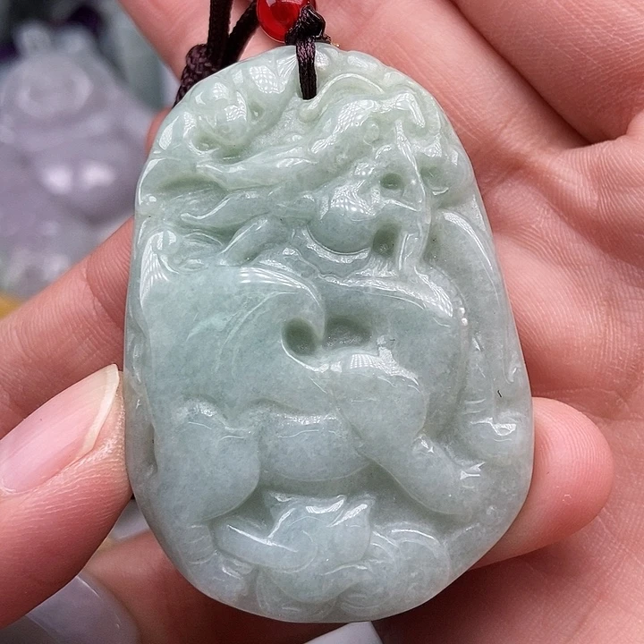 未镶嵌挂件翡翠翡翠