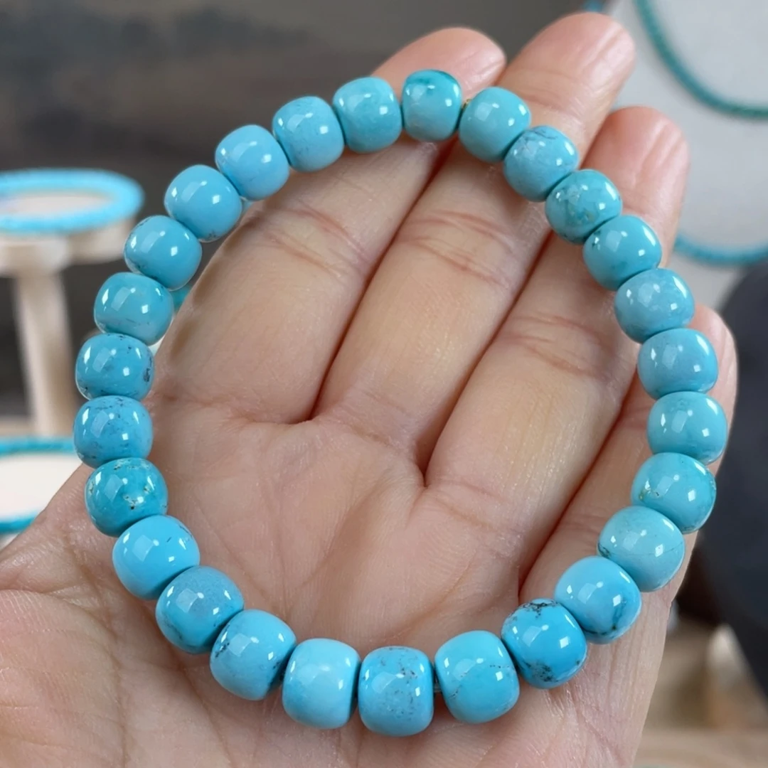 绿松石未镶嵌套链8.5mm