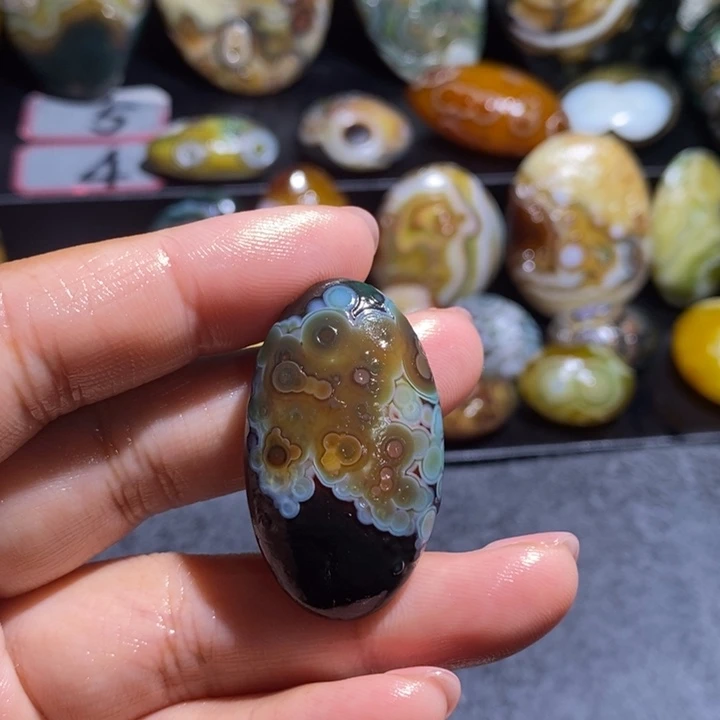 玛瑙/玉髓未镶嵌吊坠(不含链)97