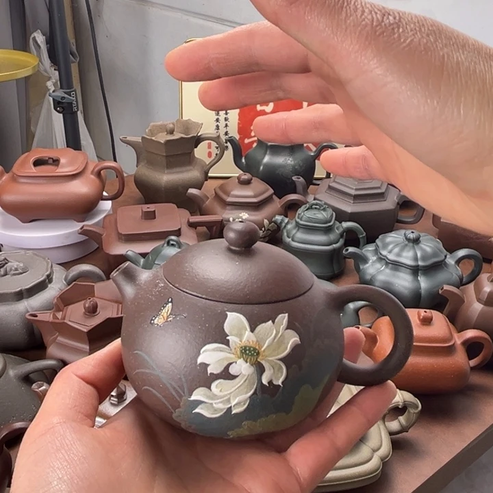 紫砂茶壶楸*紫砂壶壶