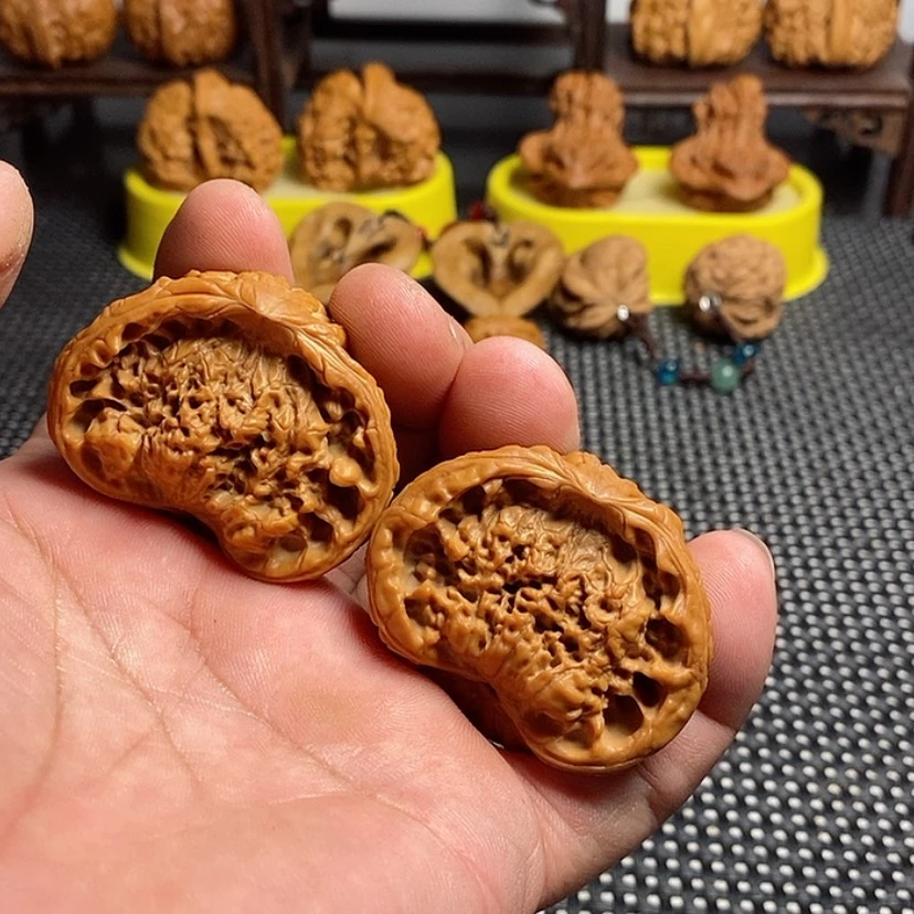 【闪购商品】文玩核桃吊坠老****料精品课程的我也是