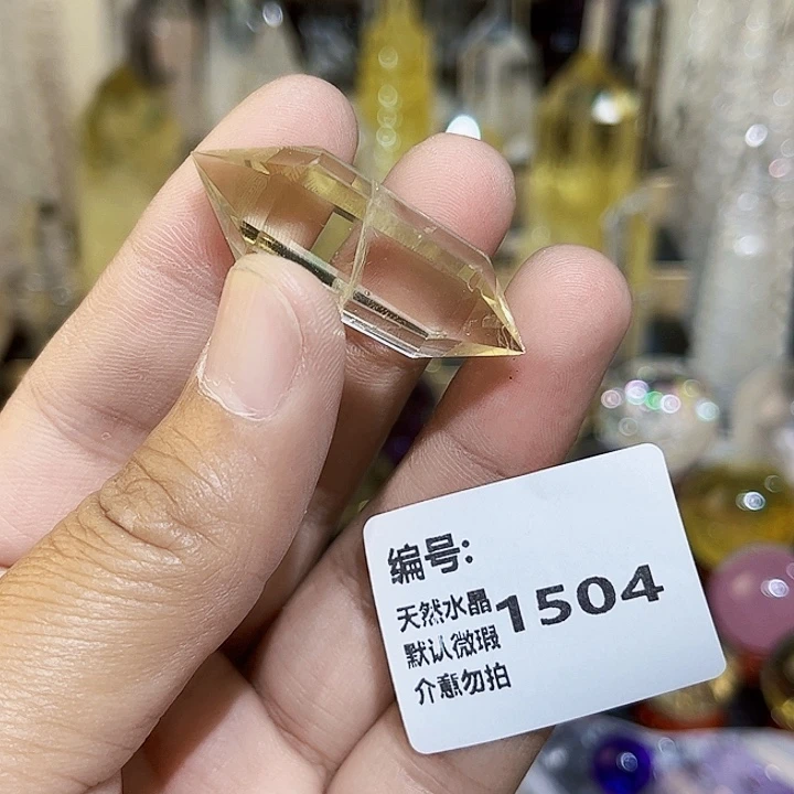 摆件未镶嵌水晶柱