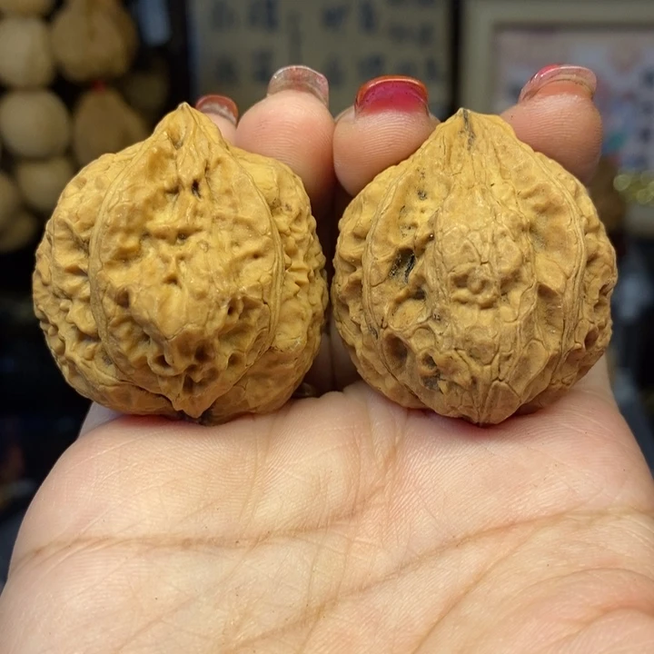 吊坠文玩核桃5佛度三棱花中花
