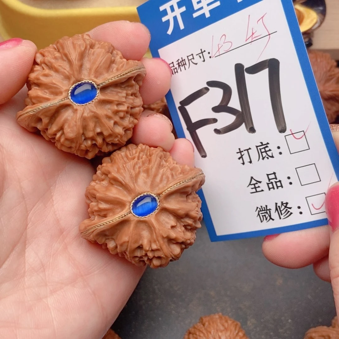 桃核吊坠核桃宫灯