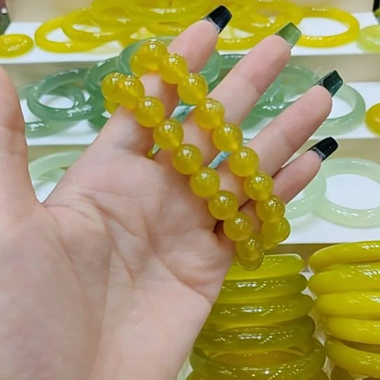 岫玉未镶嵌手串微瑕多样性发货拍一发一