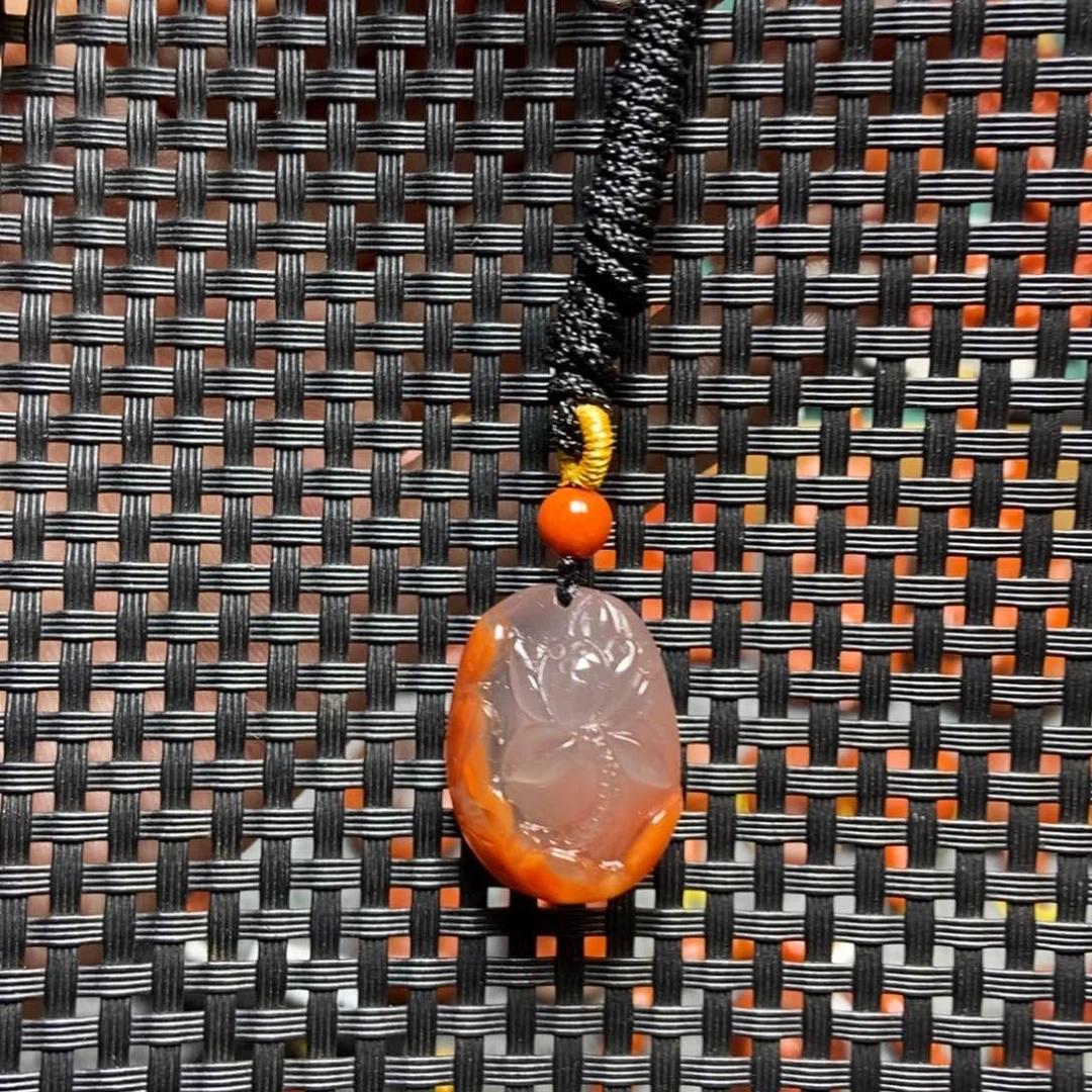 南红玛瑙未镶嵌吊坠(不含链)