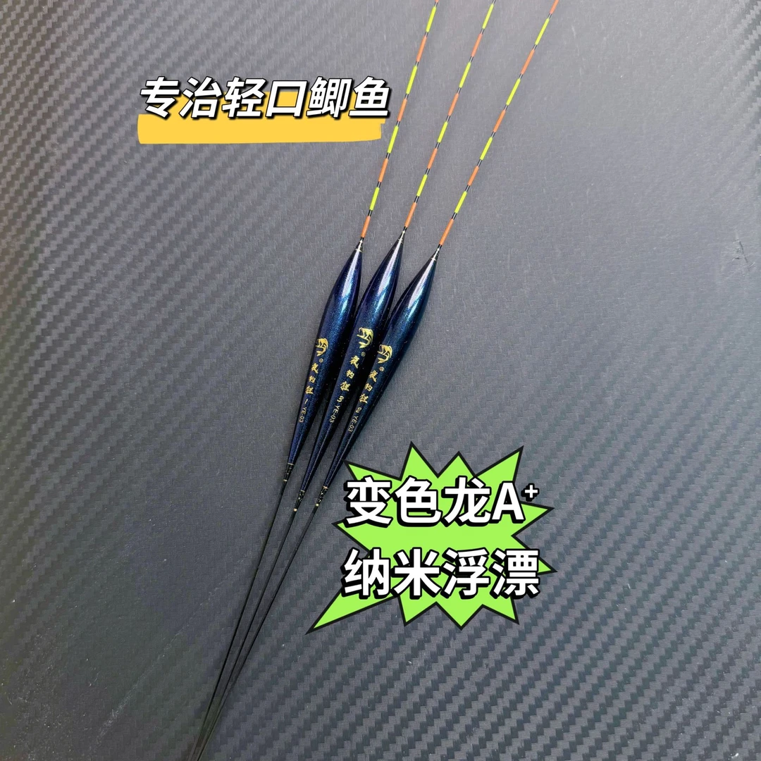 【变色龙】专治轻口鲫鱼竞技A级纳米浮漂