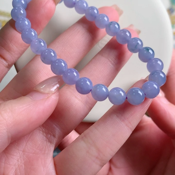 18K金镶嵌手链翡翠手串