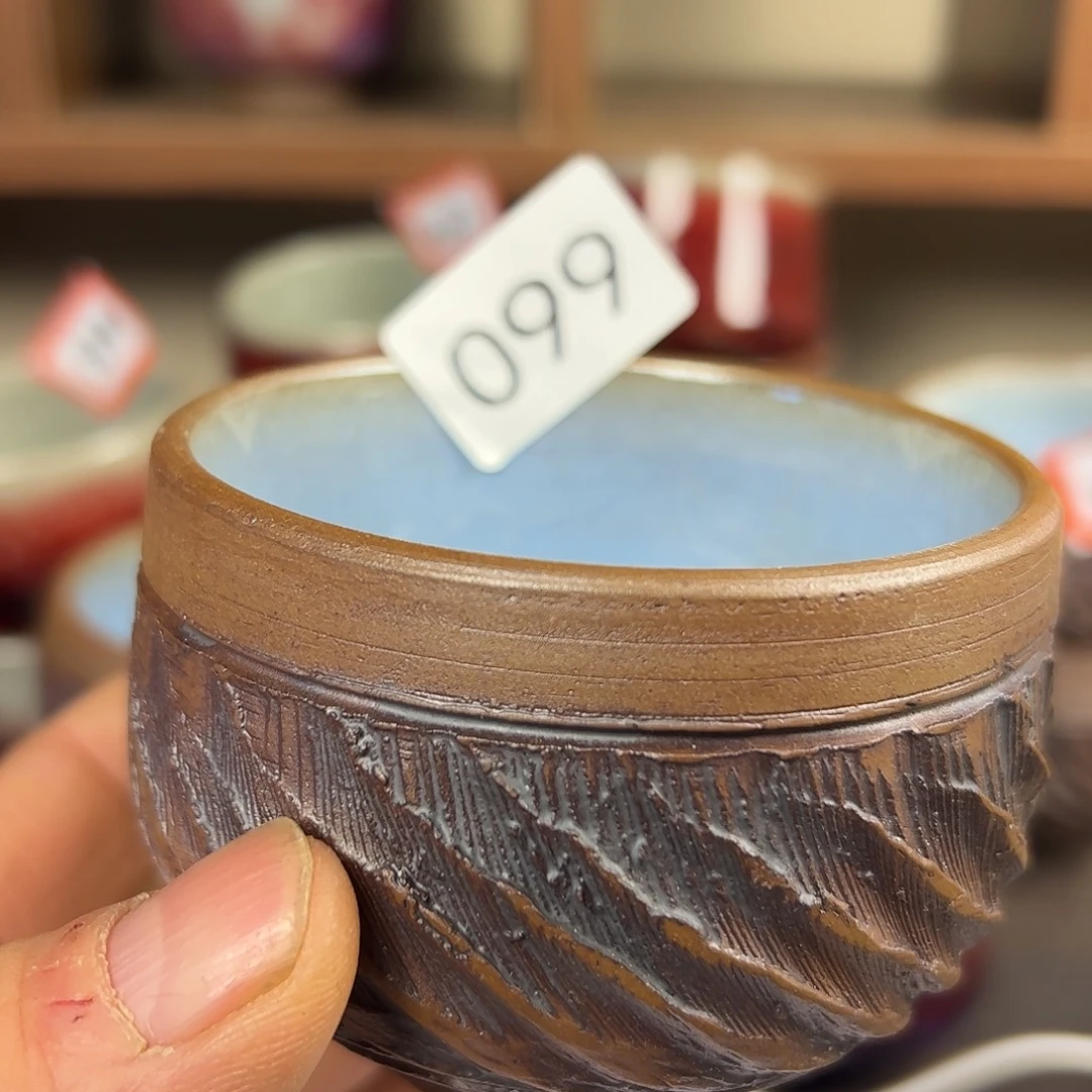 杯子钧瓷#钧瓷#原矿釉#高温#茶器#非遗传承
