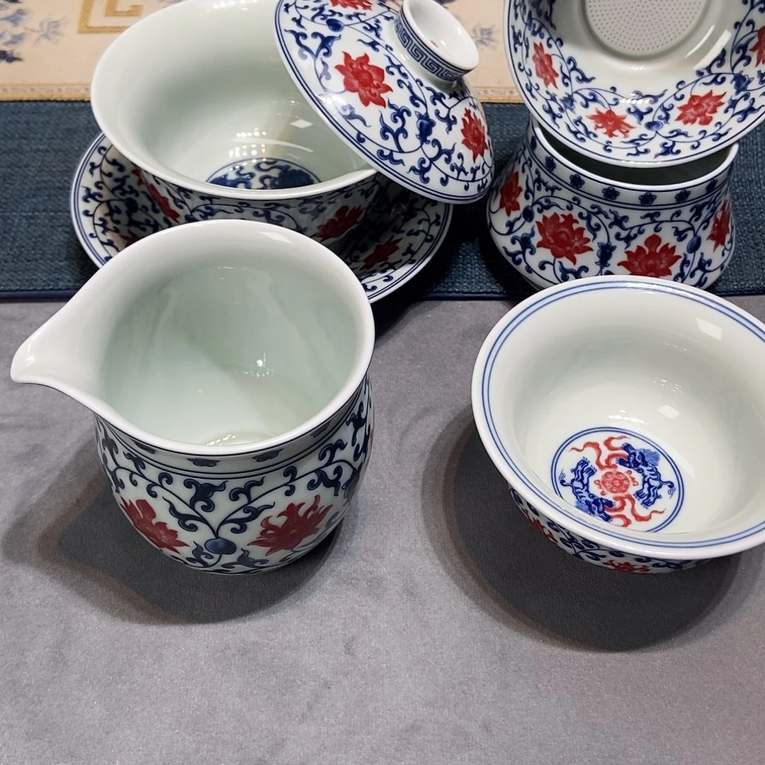 陶简装家用陶瓷茶具