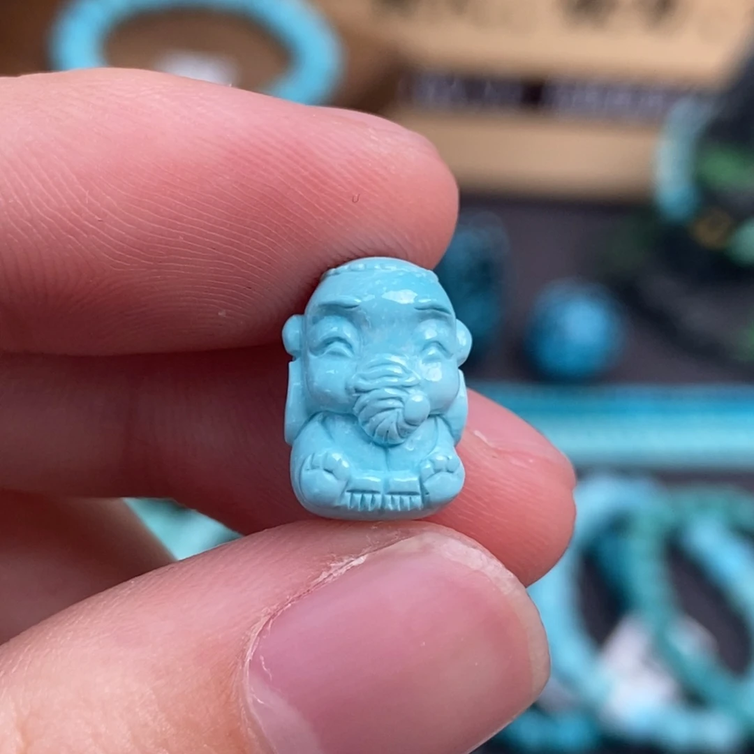 绿松石雕刻未镶嵌