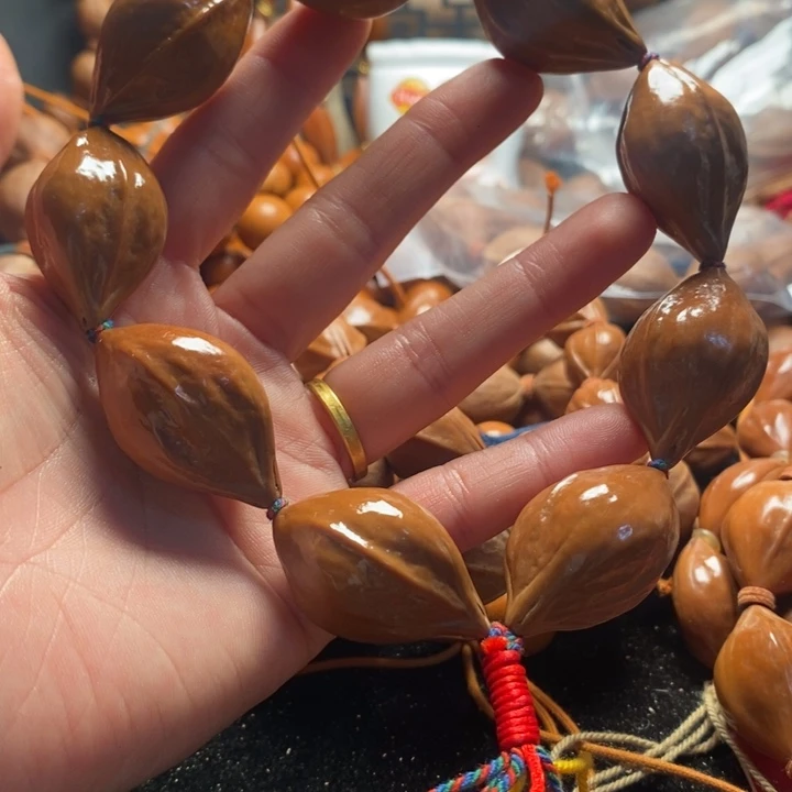 手串/手链橄榄核2.2蒜头彩绳