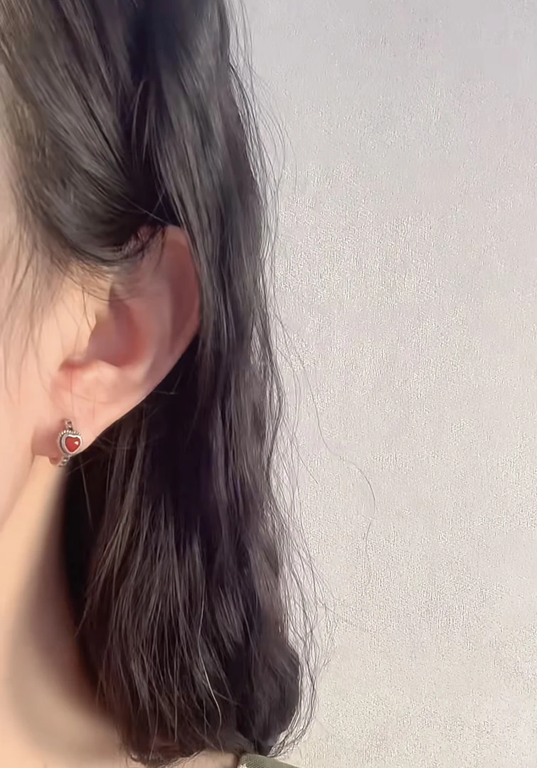 925银耳饰 s925纯银小众款耳扣