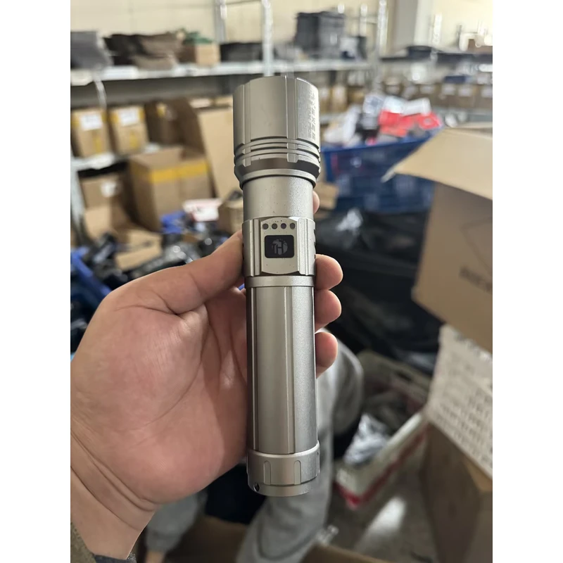 【微瑕一组电池】Q27登山露营户外探险多功能超长续航铝合金手电筒