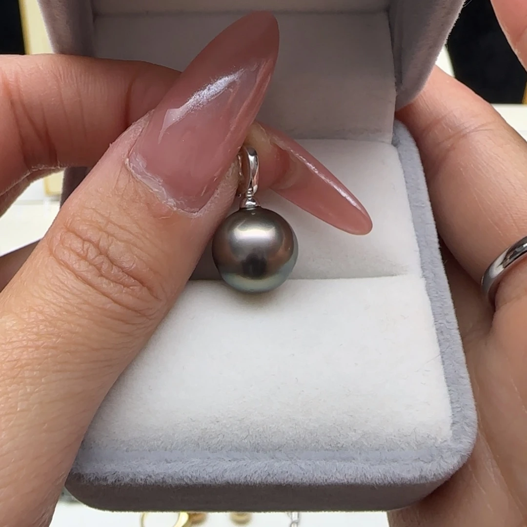 海水珍珠颈饰银S925镶嵌