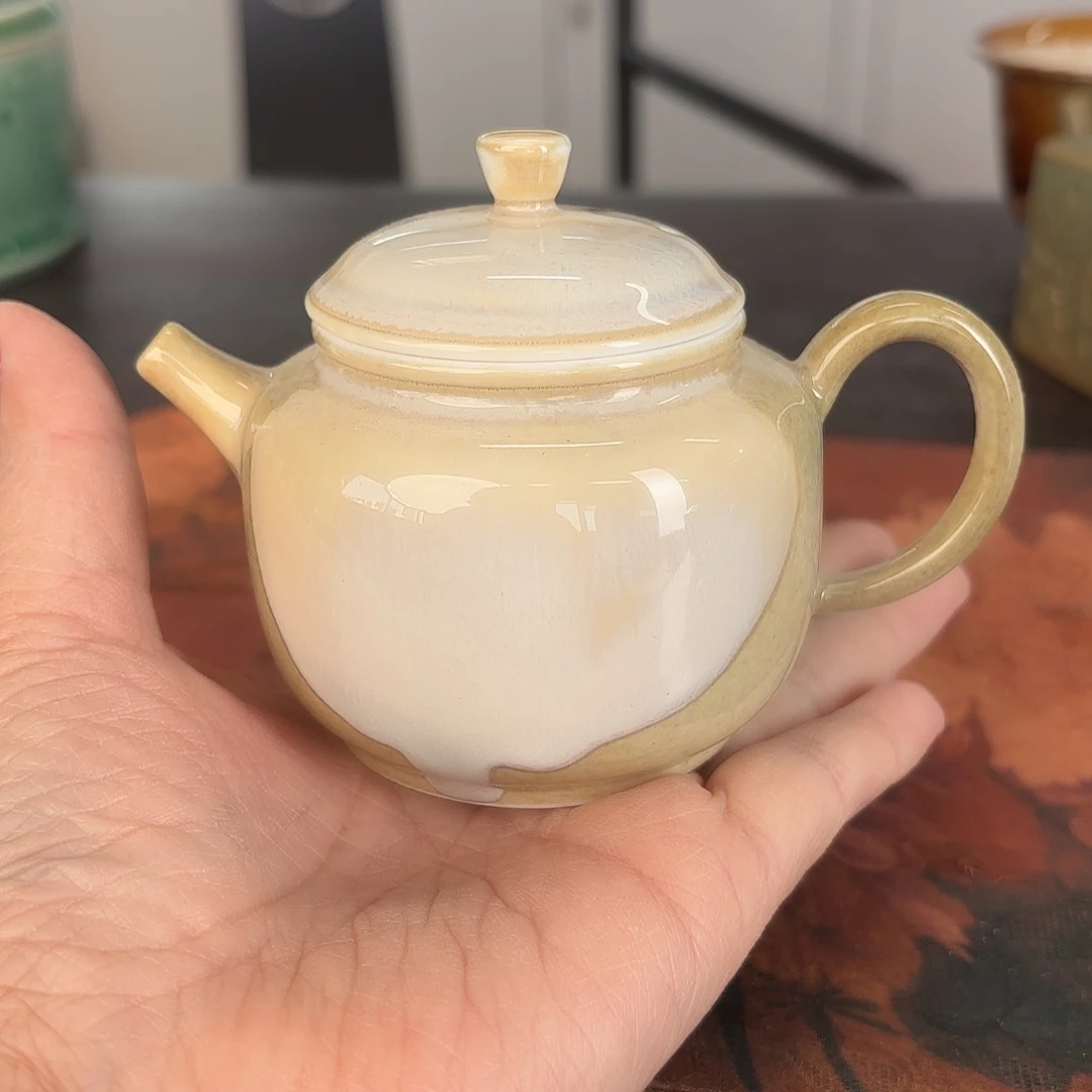 龙泉云间青瓷小米茶器