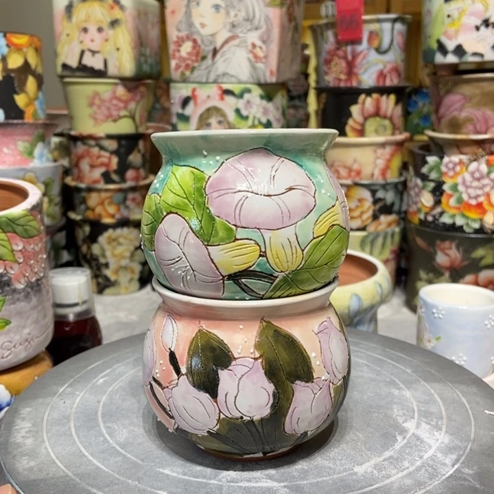 景德镇艺术手绘作品