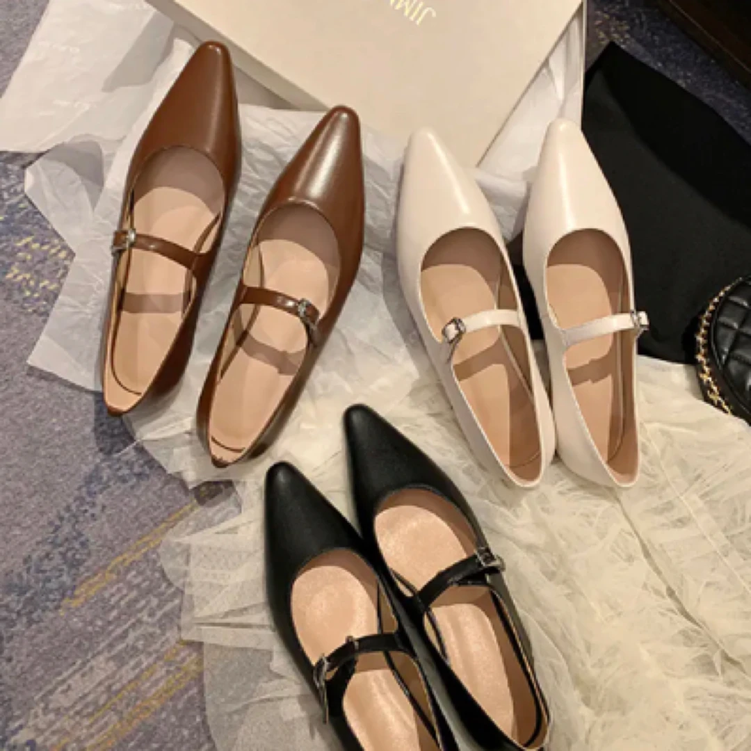 平底尖头玛丽珍单鞋清仓特处理【no退no换】