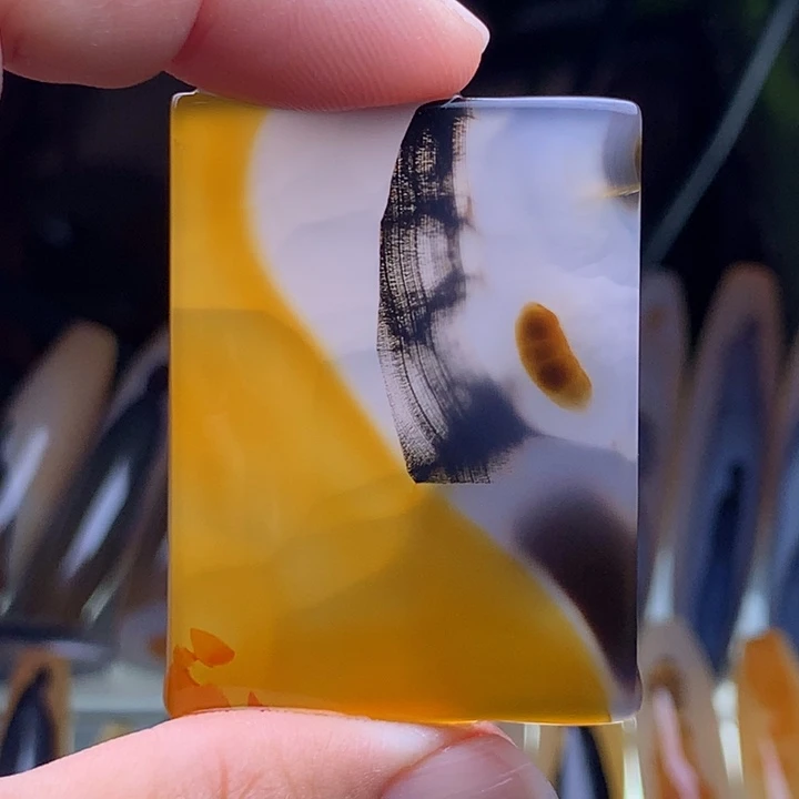 玛瑙/玉髓颈饰未镶嵌126