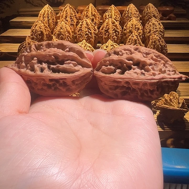 吊坠文玩核桃龙纹塔