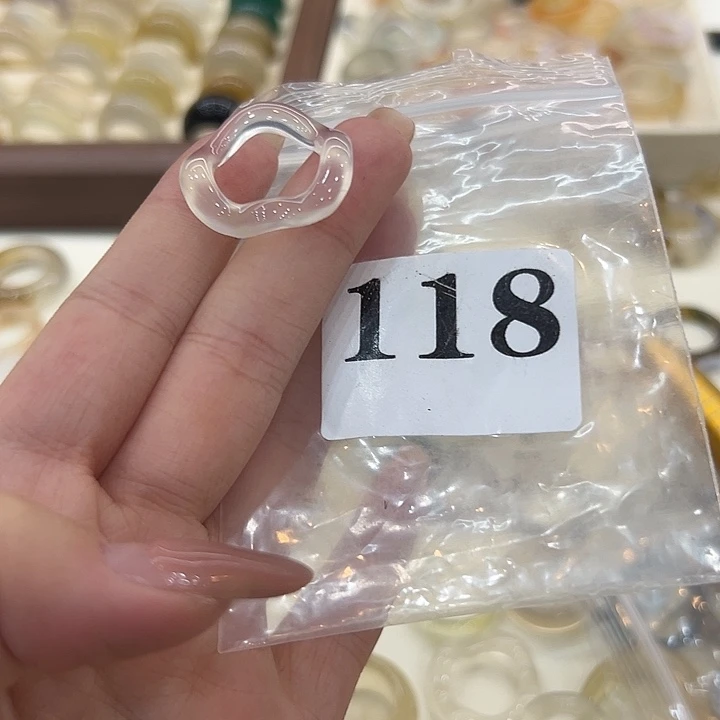 合金戒指玛瑙/玉髓118港12