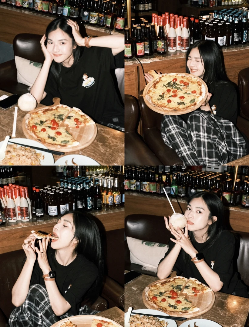 灰灰呀！潮牌情侣装！美式复古设计感卡通印花百搭圆领宽松短袖T恤