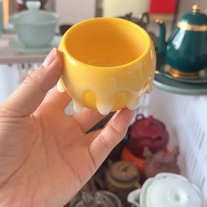 微瑕陶瓷茶具茶杯茶壶