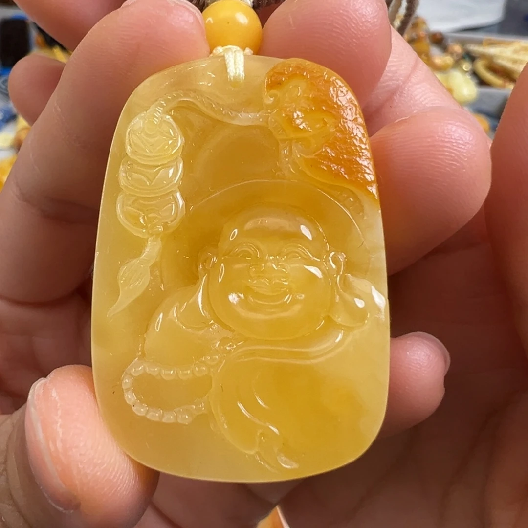 裸石蜜蜡未镶嵌蜜蜡