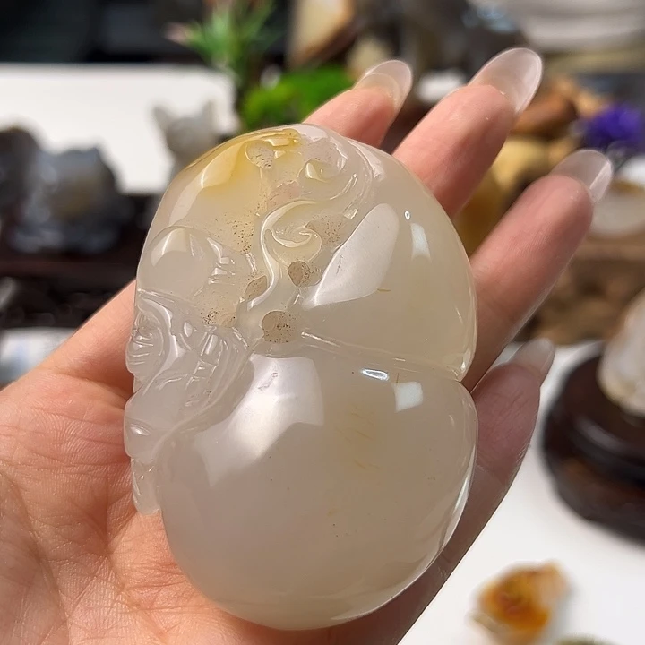 玛瑙/玉髓颈饰合金