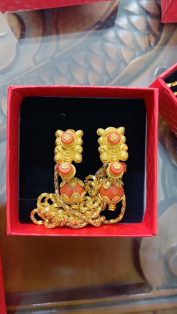 铜合金耳饰 尼泊尔藏式大耳环 不褪色