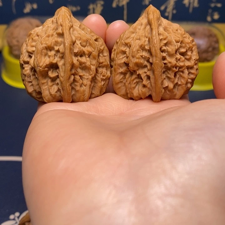 把件文玩核桃火焰马蹄