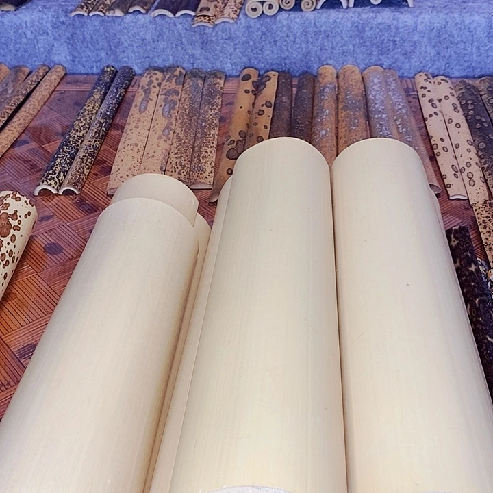 残**情玉竹雕刻料10片