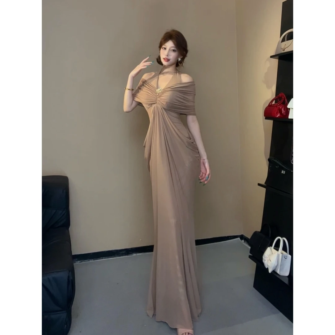 小莹日记【缪斯女神】夏季气质法式显瘦收腰显白连衣裙QXQHZ51562