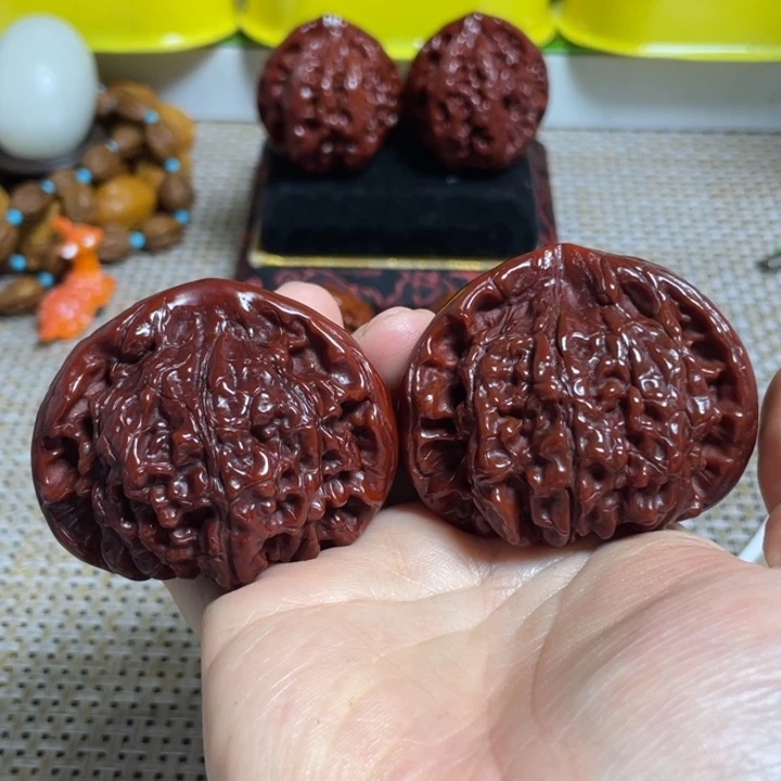 把件文玩核桃52官帽