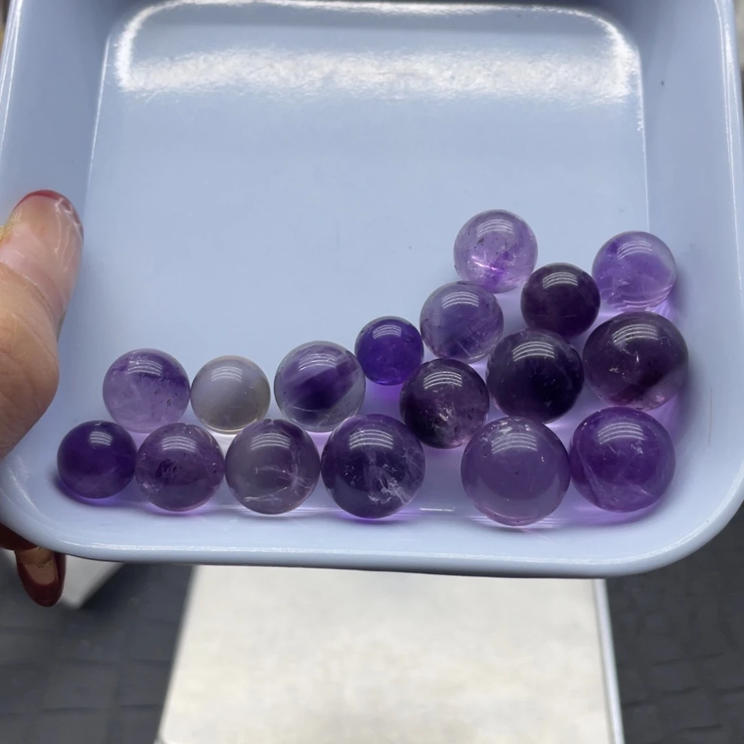 水晶66未镶嵌紫水晶球