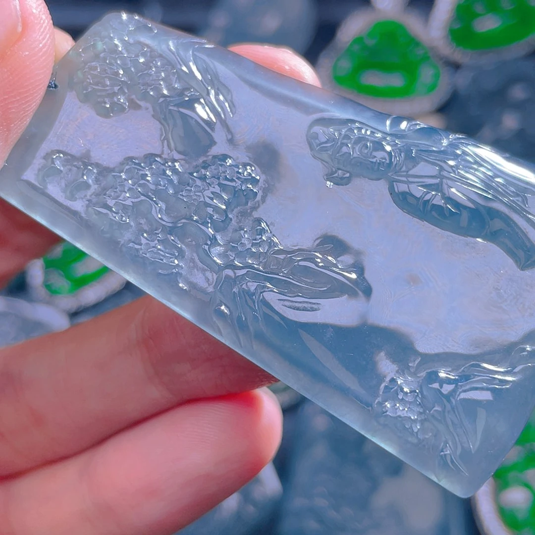 颈饰未镶嵌翡翠翡翠