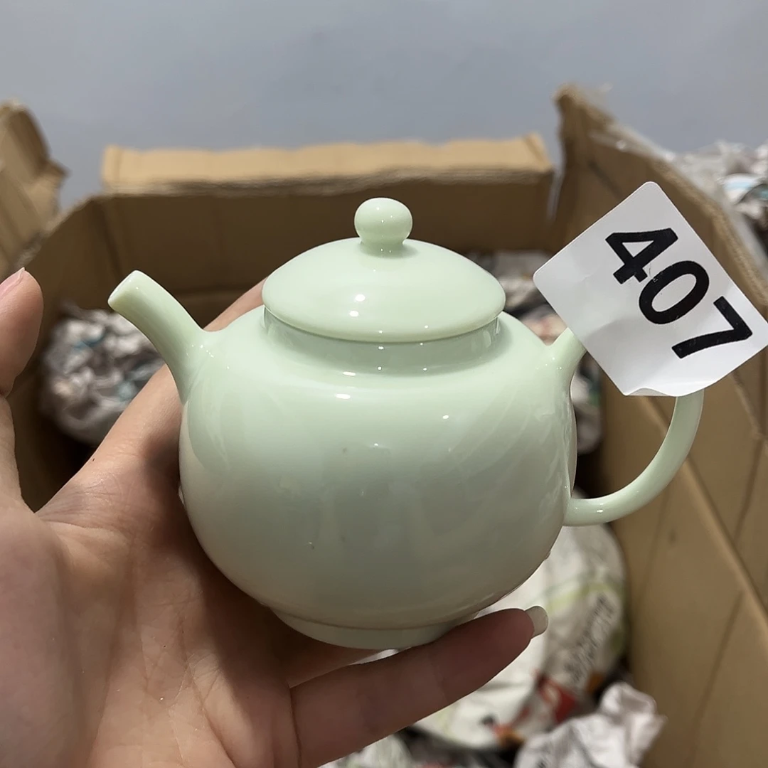 瓷片茶摆件工艺品摆件666