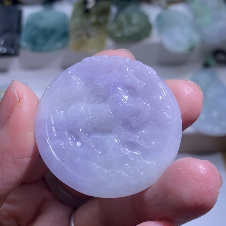 【闪购商品】颈饰未镶嵌翡翠马