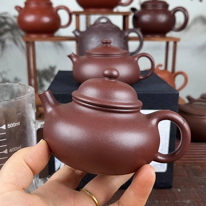 大***愚紫砂茶壶微瑕处理