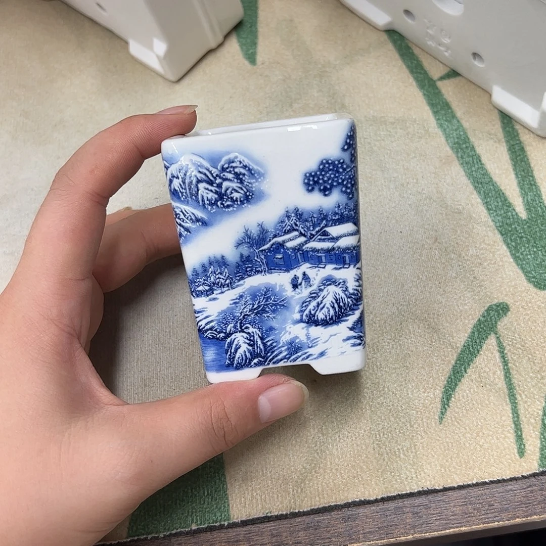 紫砂花盆789号瑕疵6/7cmm