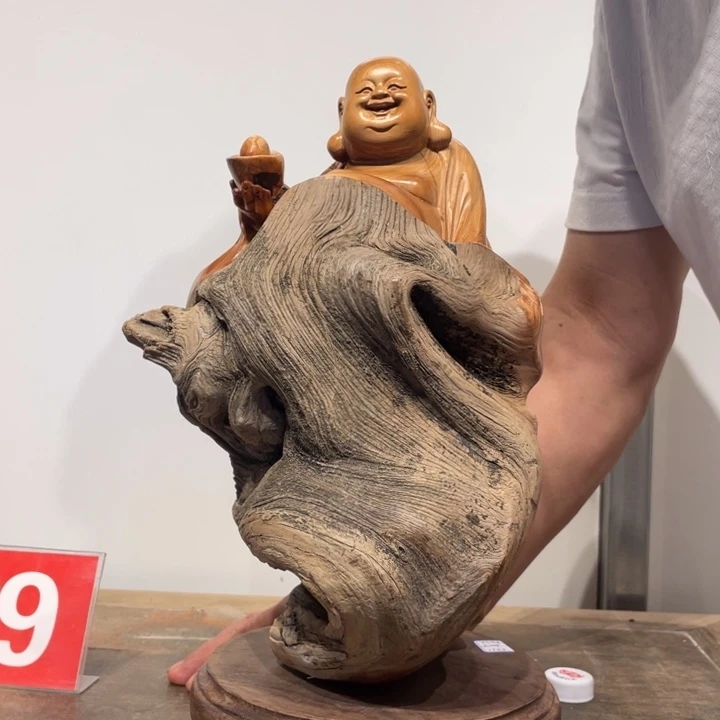 柏木（崖柏）老*乐乐摆件