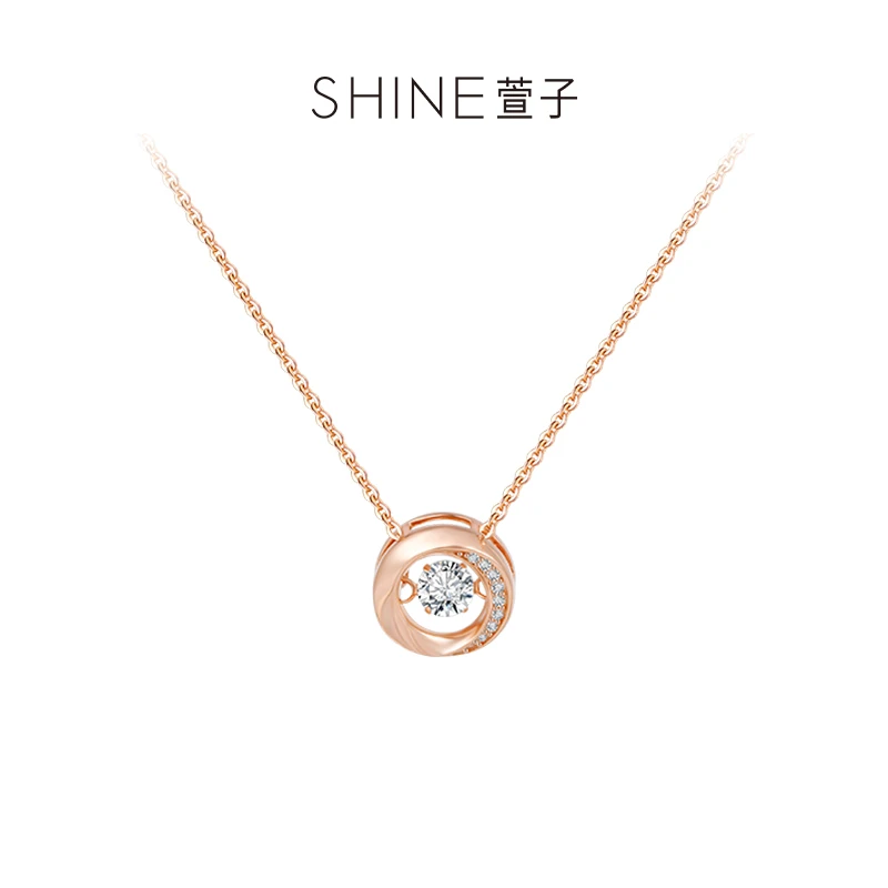 萱子 坠链均925银 爱有天意系列S925银甜美气质时尚项链