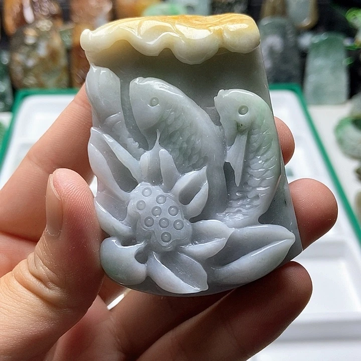 颈饰未镶嵌翡翠翡翠a货