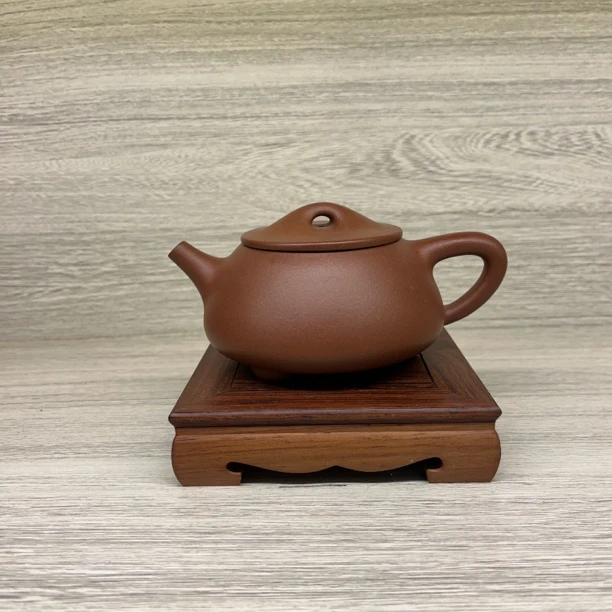 许小勇紫砂 精工半手《满瓢》原矿清水泥40目约270毫升