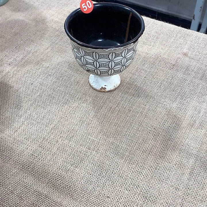 瓷片磁州窑高角杯