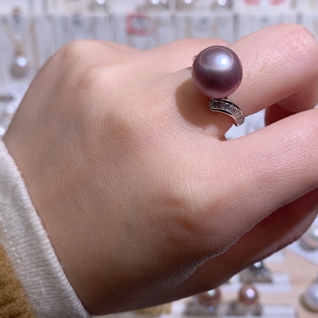 戒指淡水珍珠未镶嵌w11.3