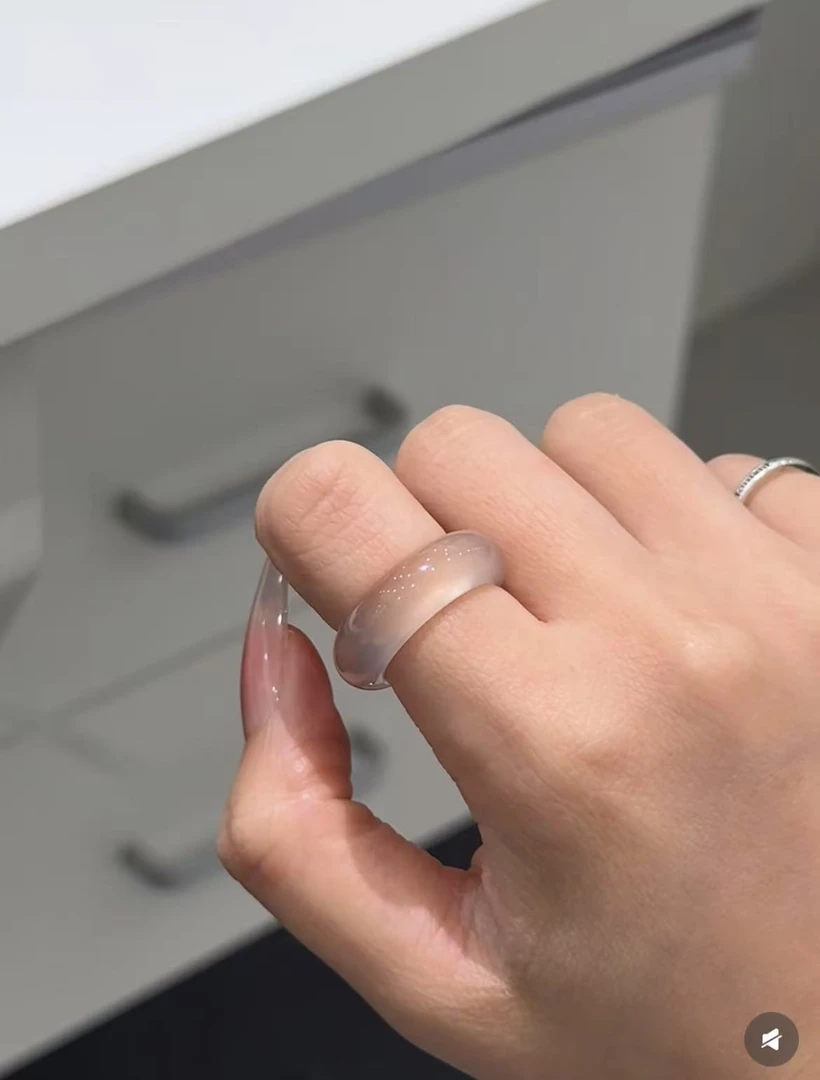 马料香槟金戒圈多样性发一【均码都可以戴】